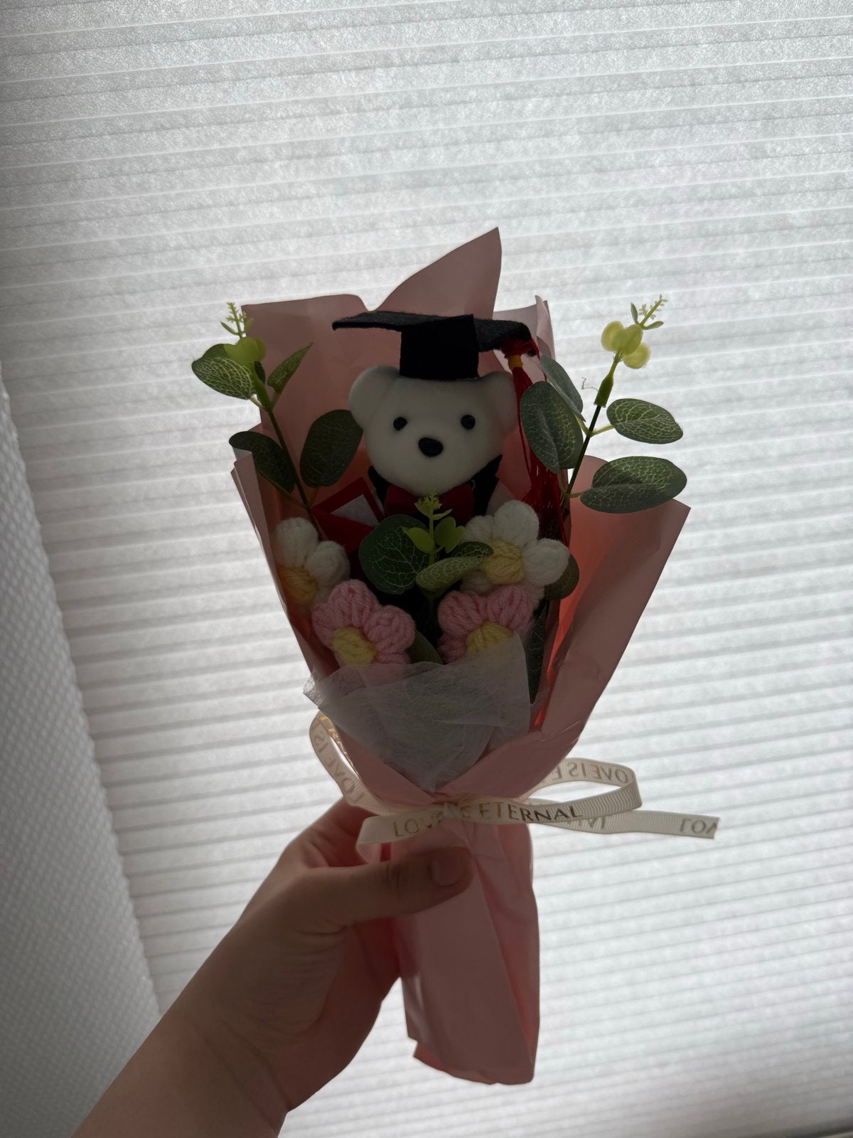 Boeketten met echte en neppe bloemen, Ophalen, Handgemaakt, Textiel, Nieuw