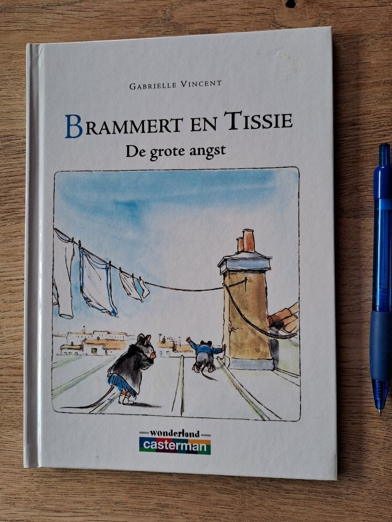 BRAMMERT EN TISSIE. DE GROTE ANGST. GABRIELLE VINCENT., Boeken, Gelezen, Fictie algemeen, Jongen of Meisje, Ophalen of Verzenden