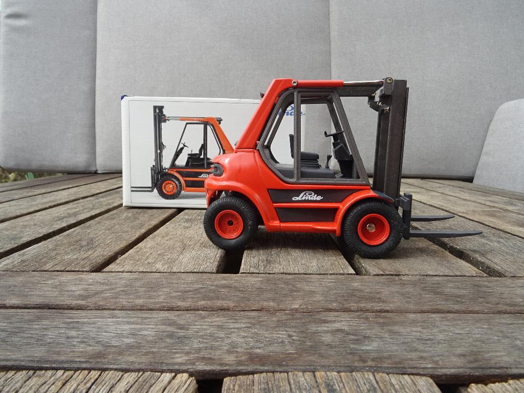 Linde H80 heftruck miniatuur van metaal, Verzenden, Nieuw, Overige typen