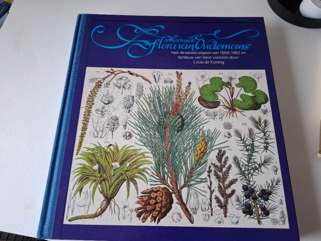 Atlas van de Flora van Oudemans, Verzenden, Zo goed als nieuw, Bloemen, Planten en Bomen