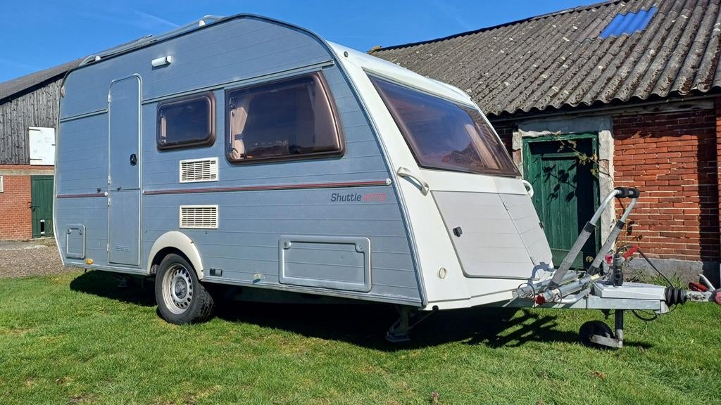 Zeer nette 4-persoons Kip Shuttle 41 TTZ bj 2002, BOVAG, Kip, Treinzit, Particulier, 4 tot 5 meter