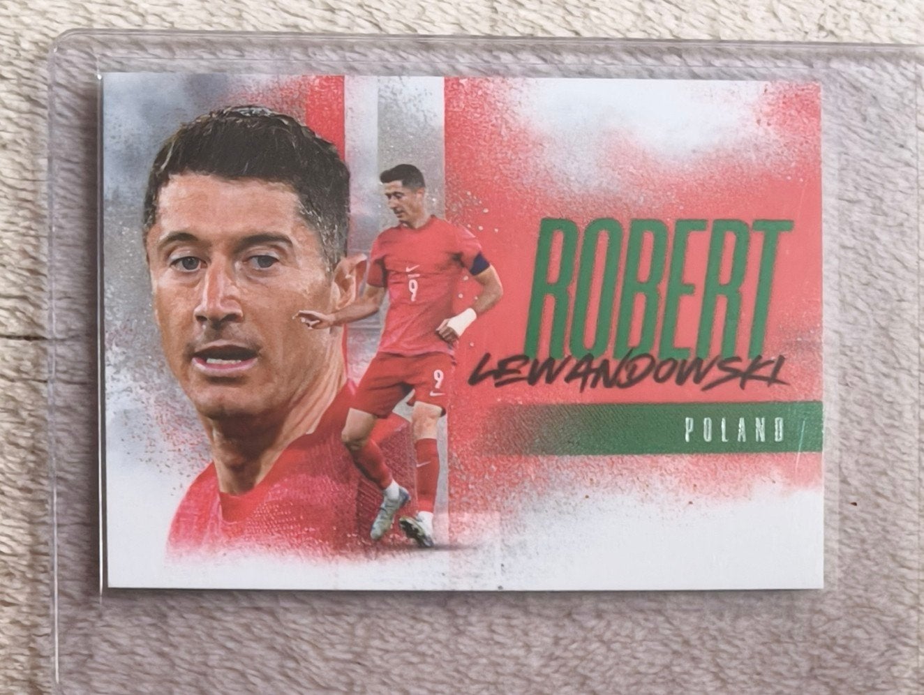 Lewandowski Poland Futera..8/22, Verzamelen, Verzenden, Zo goed als nieuw, Buitenlandse clubs, Poster, Plaatje of Sticker