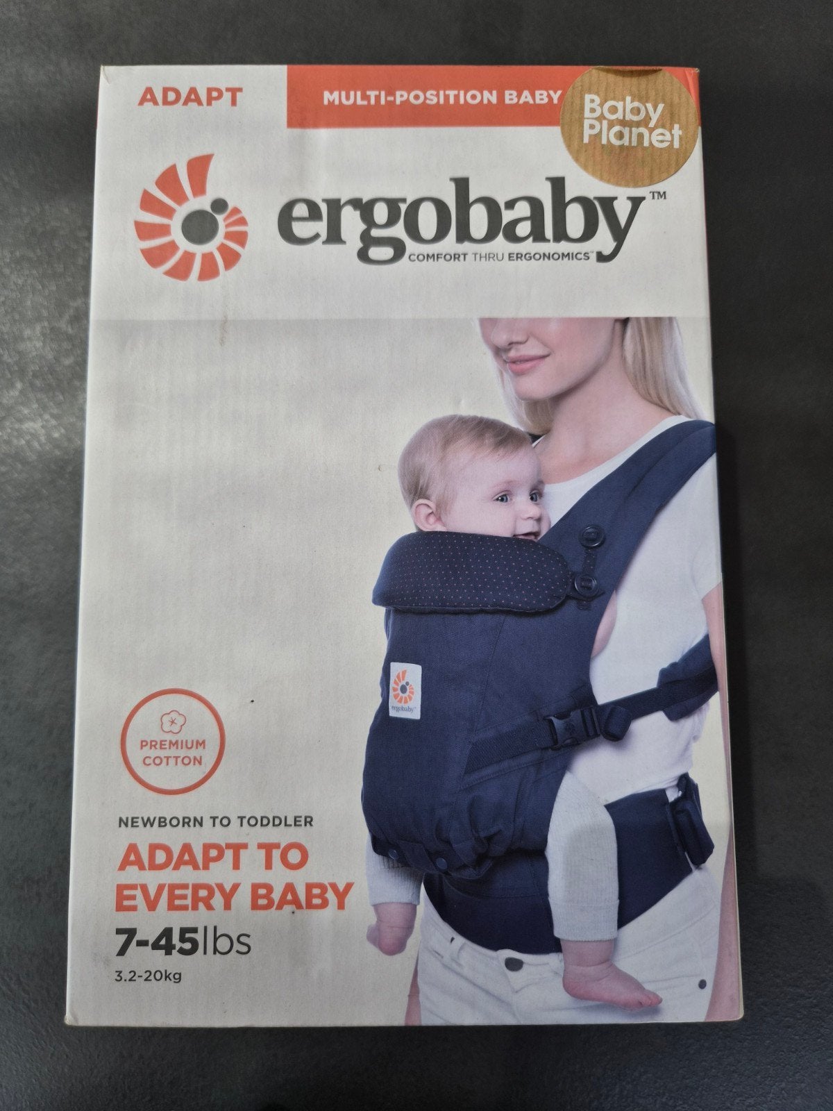 Ergobaby draagzak adapt carrier, Kinderen en Baby's, Babydragers en Draagdoeken, Overige merken, Buik of Rug, Ophalen of Verzenden