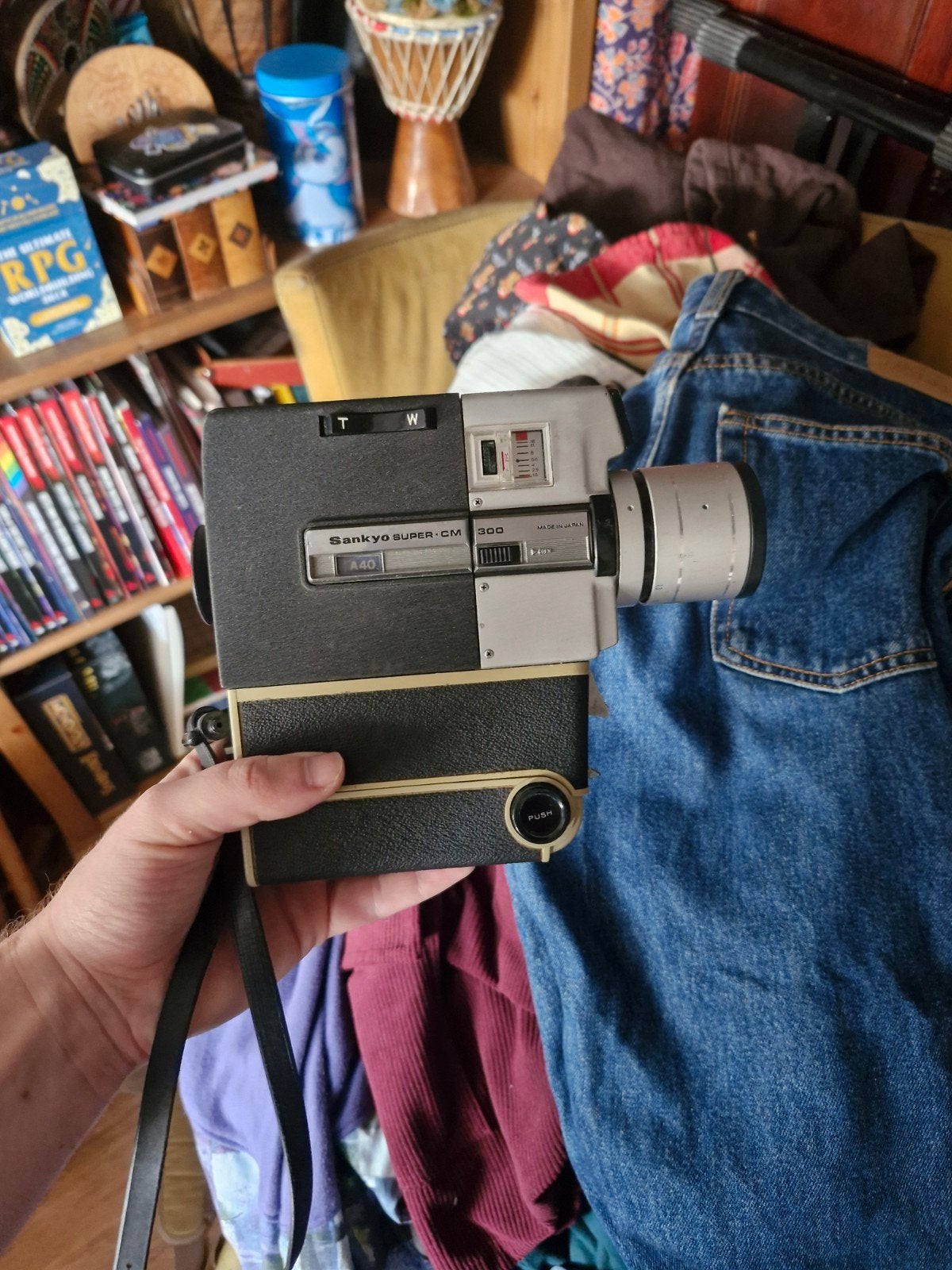 Super 8 Camera - Sankyo Super CM 300 - Vintage/Hobby, Ophalen, 8mm