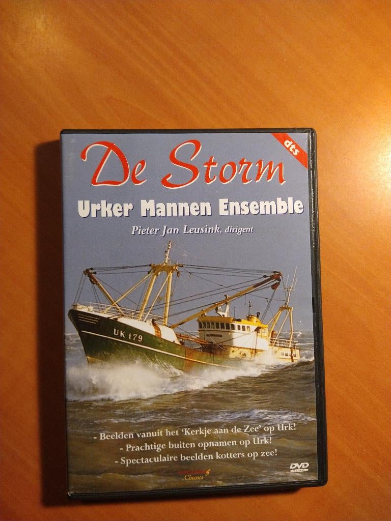 DVD Urker Mannen Ensemble - De Storm, Cd's en Dvd's, Vanaf 16 jaar, Ophalen of Verzenden, Zo goed als nieuw