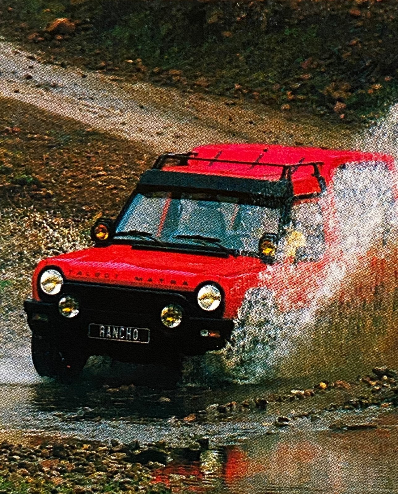MATRA Rancho - 1984 Autofolder, Ophalen of Verzenden, Zo goed als nieuw, Overige merken