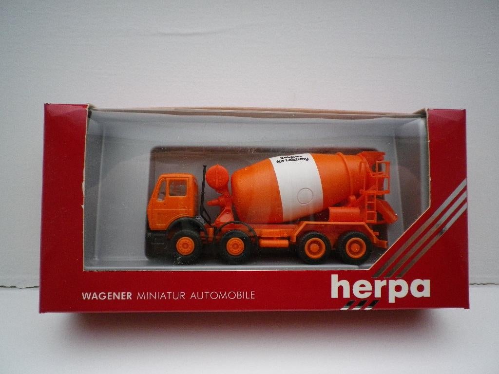 Herpa Mercedes NG betonmixer readymix. Nieuw, Hobby en Vrije tijd, Modelauto's | 1:87, Ophalen of Verzenden, Nieuw, Bus of Vrachtwagen