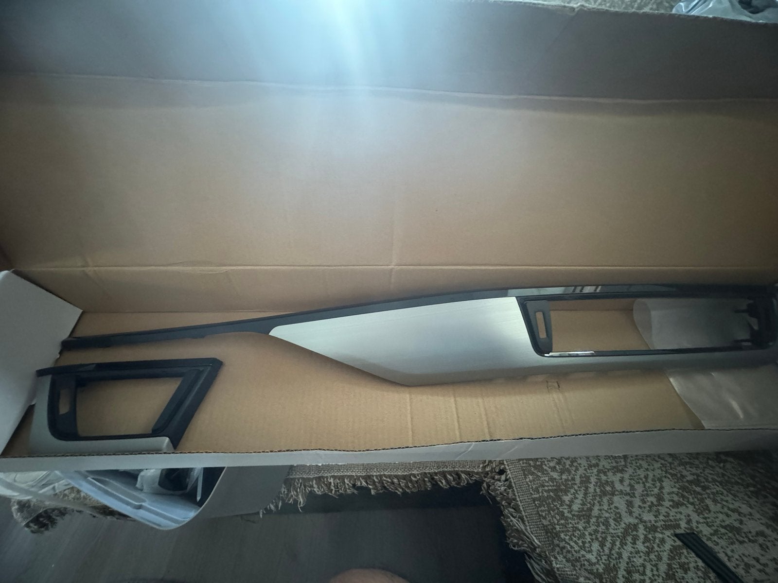 Dashboard & versnellingsbak afdekking BMW F-serie carbon, Ophalen of Verzenden, Nieuw, BMW
