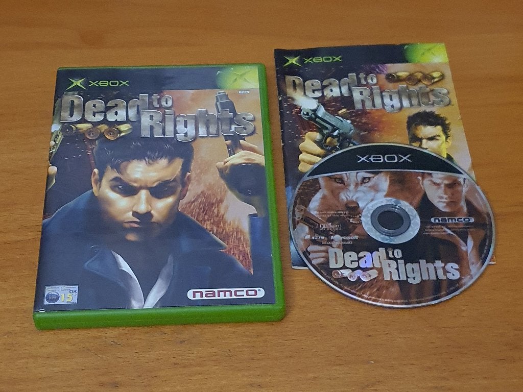 XBOX | Dead to Rights, Spelcomputers en Games, Games | Xbox Original, Avontuur en Actie, Gebruikt, Vanaf 18 jaar, 1 speler