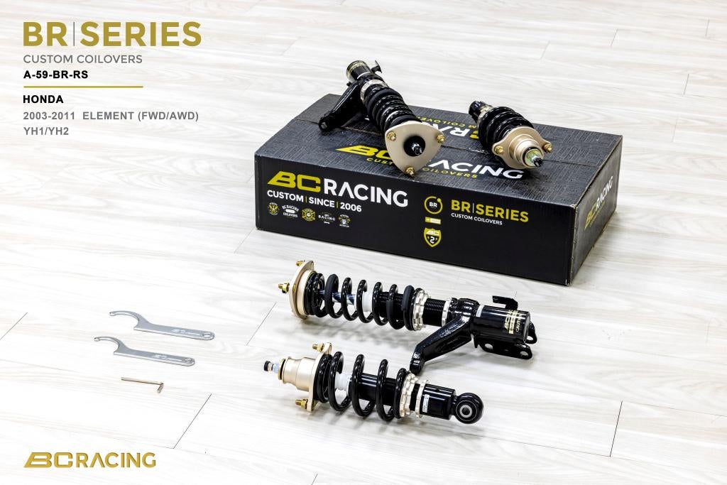 BC Racing schroefset Verlaging - Honda Element 03-11, Ophalen of Verzenden