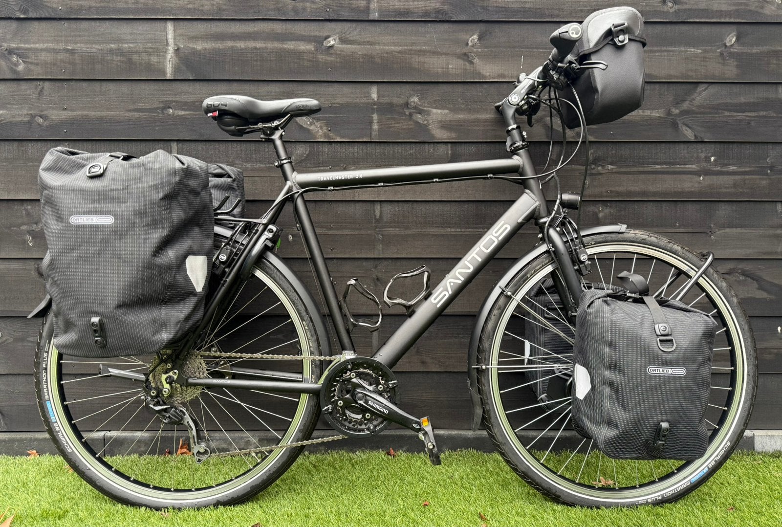 Santos Travelmaster 2.8 61cm - Vakantiefiets - ready to go!, Fietsen en Brommers, Velgrem, 56 cm of meer, Zo goed als nieuw, Meer dan 20 versnellingen