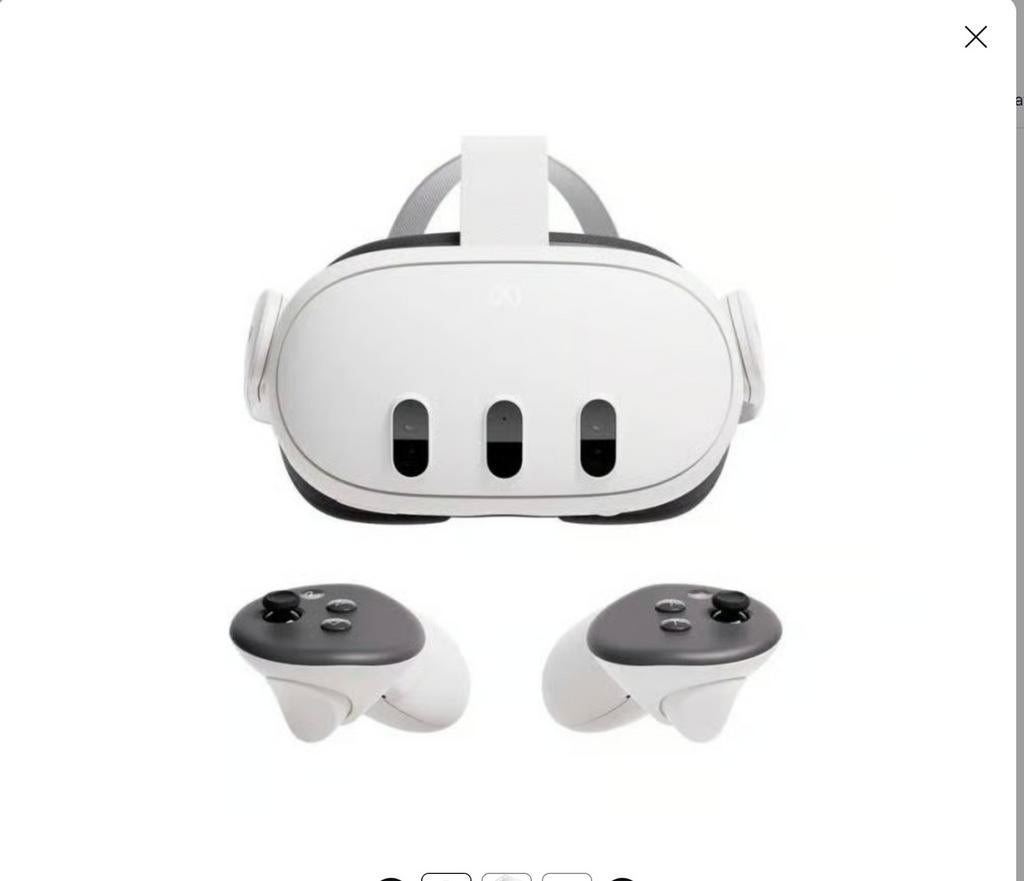 Meta Quest 3 512 GB met originele dock en Bobo VR, Spelcomputers en Games, Virtual Reality, Ophalen of Verzenden