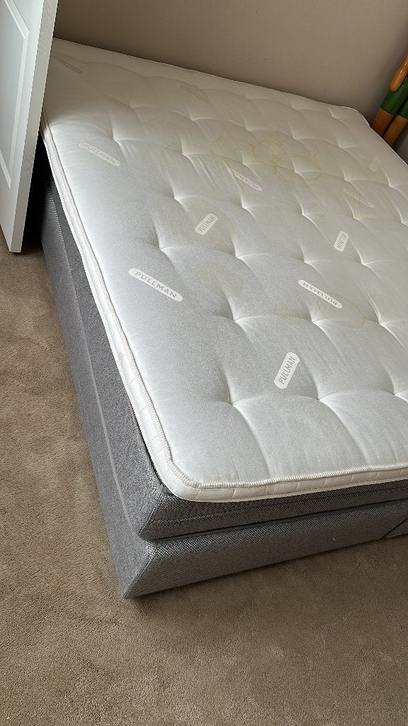 Gratis afhalen Pullman 2 persoons bed, Ophalen, Gebruikt, Tweepersoons, 180 cm