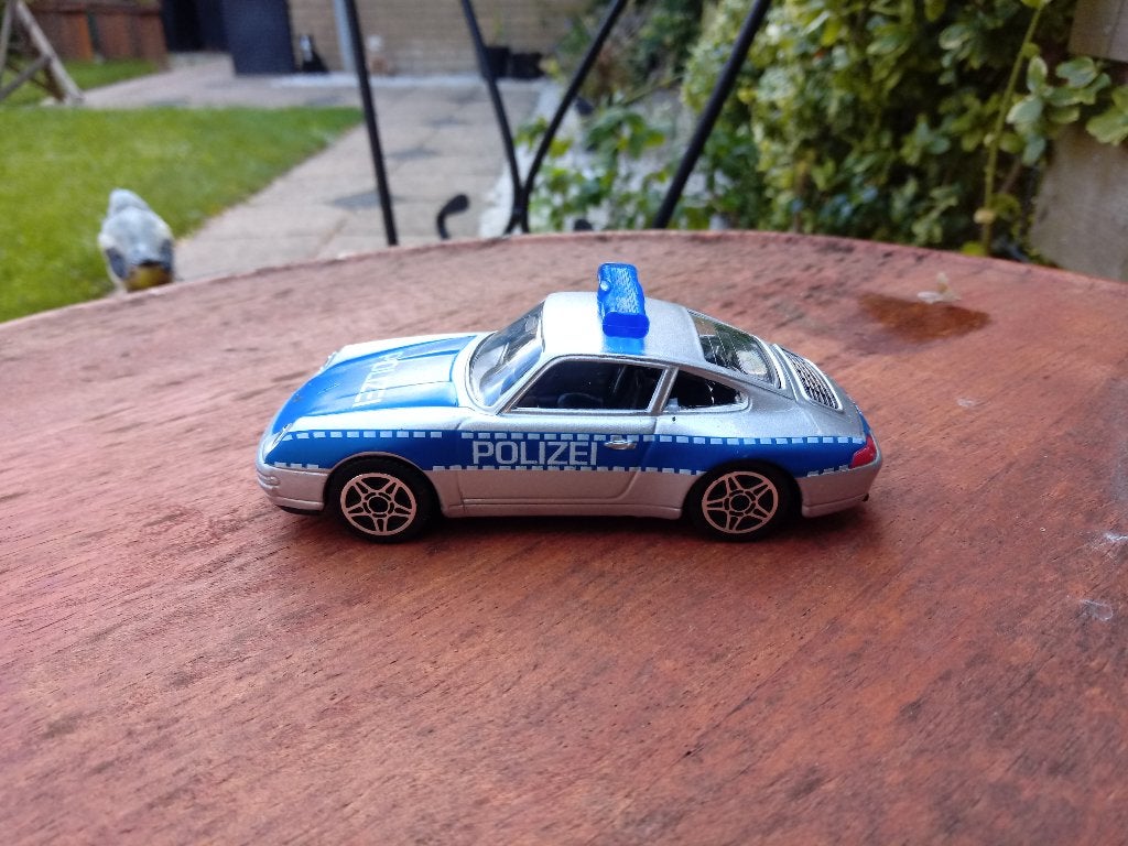 Porsche 911 1/43 Bburago Polizei, Ophalen, Nieuw, Auto, Overige merken