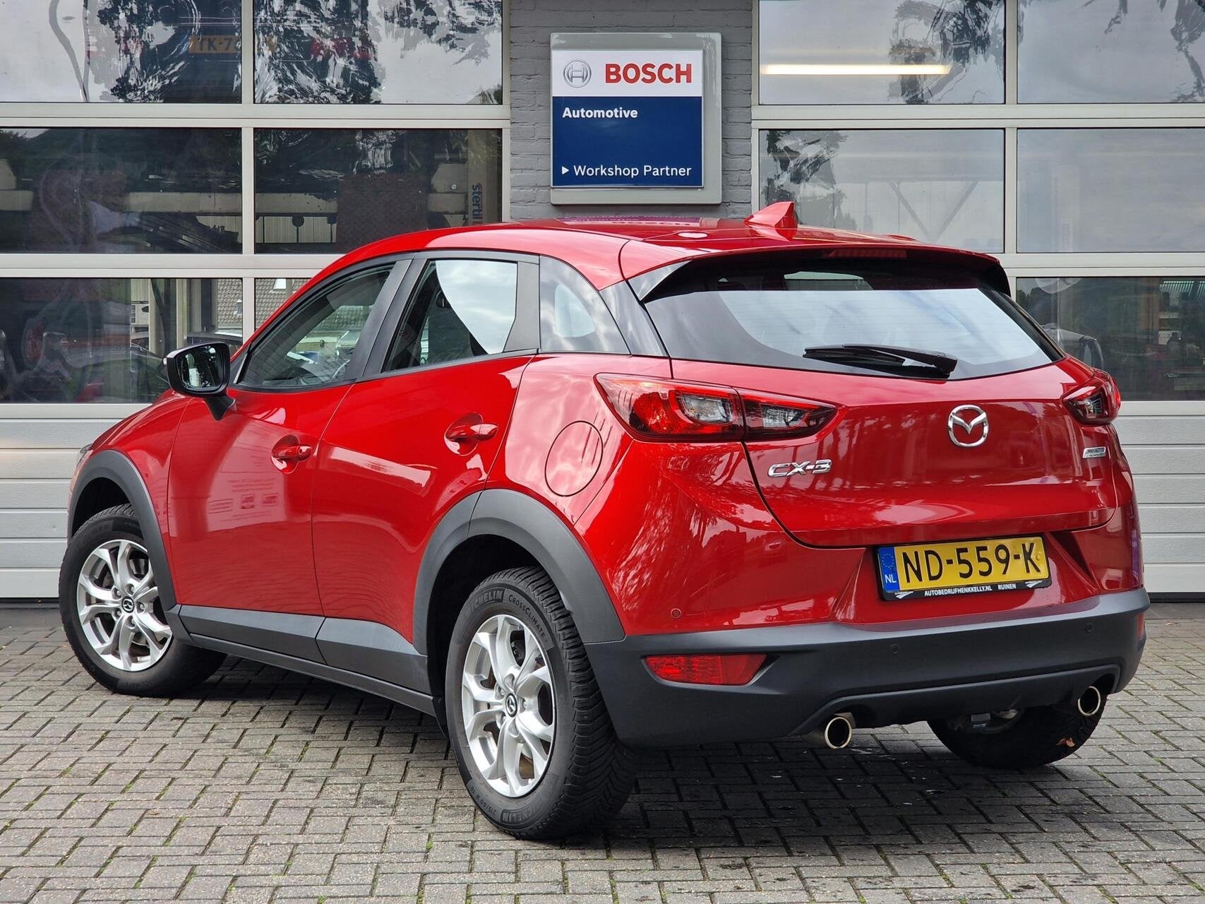 Mazda CX-3 2.0 SkyActiv-G 120 TS|Trekhaak|Clima|Navi|PDC|, Voorwielaandrijving, 1998 cc, Gebruikt, Euro 6