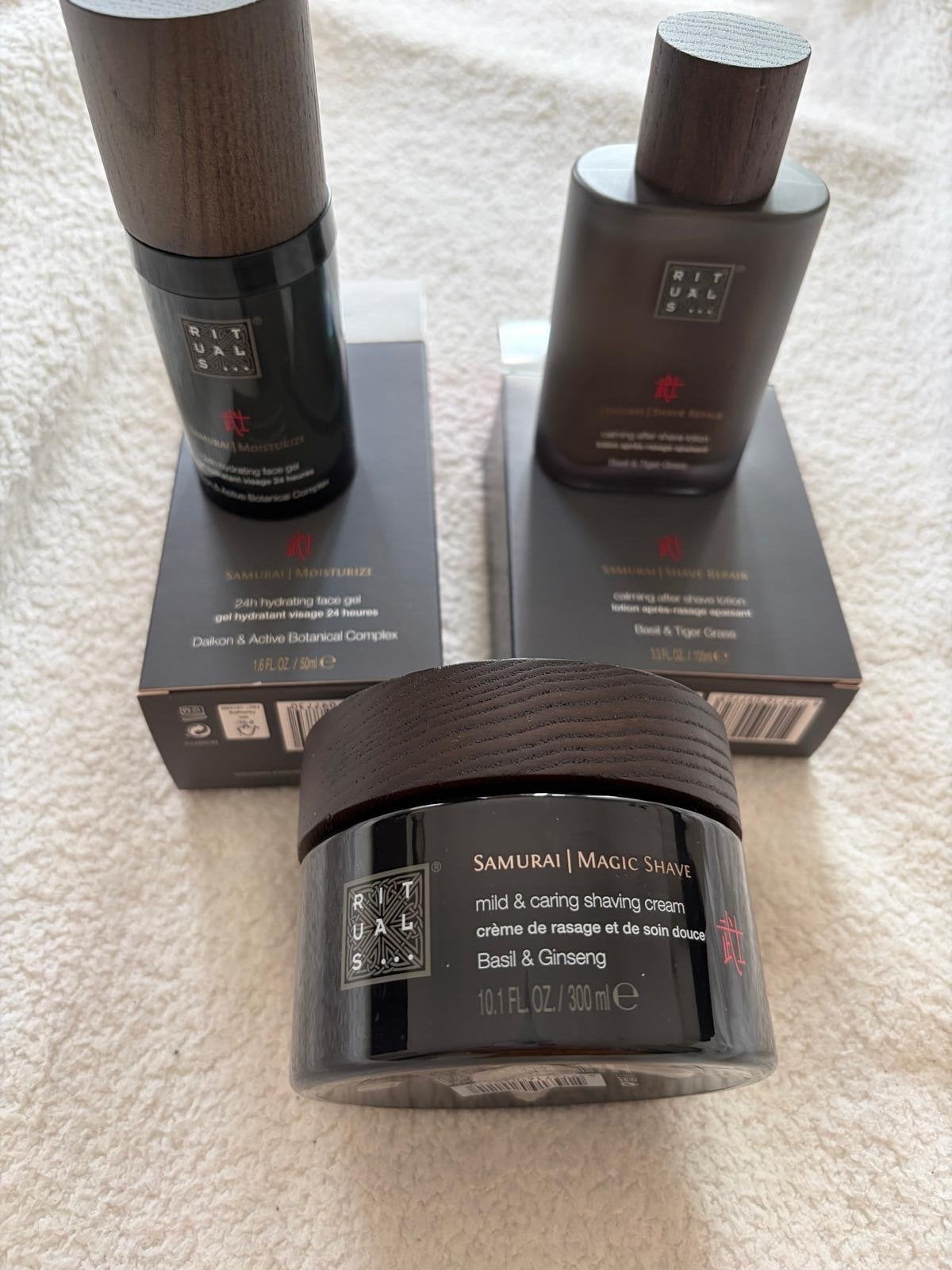 Rituals Samurai verzorgingsset: Magic Shave, Moisturize, Sha, Ophalen of Verzenden, Nieuw, Overige typen