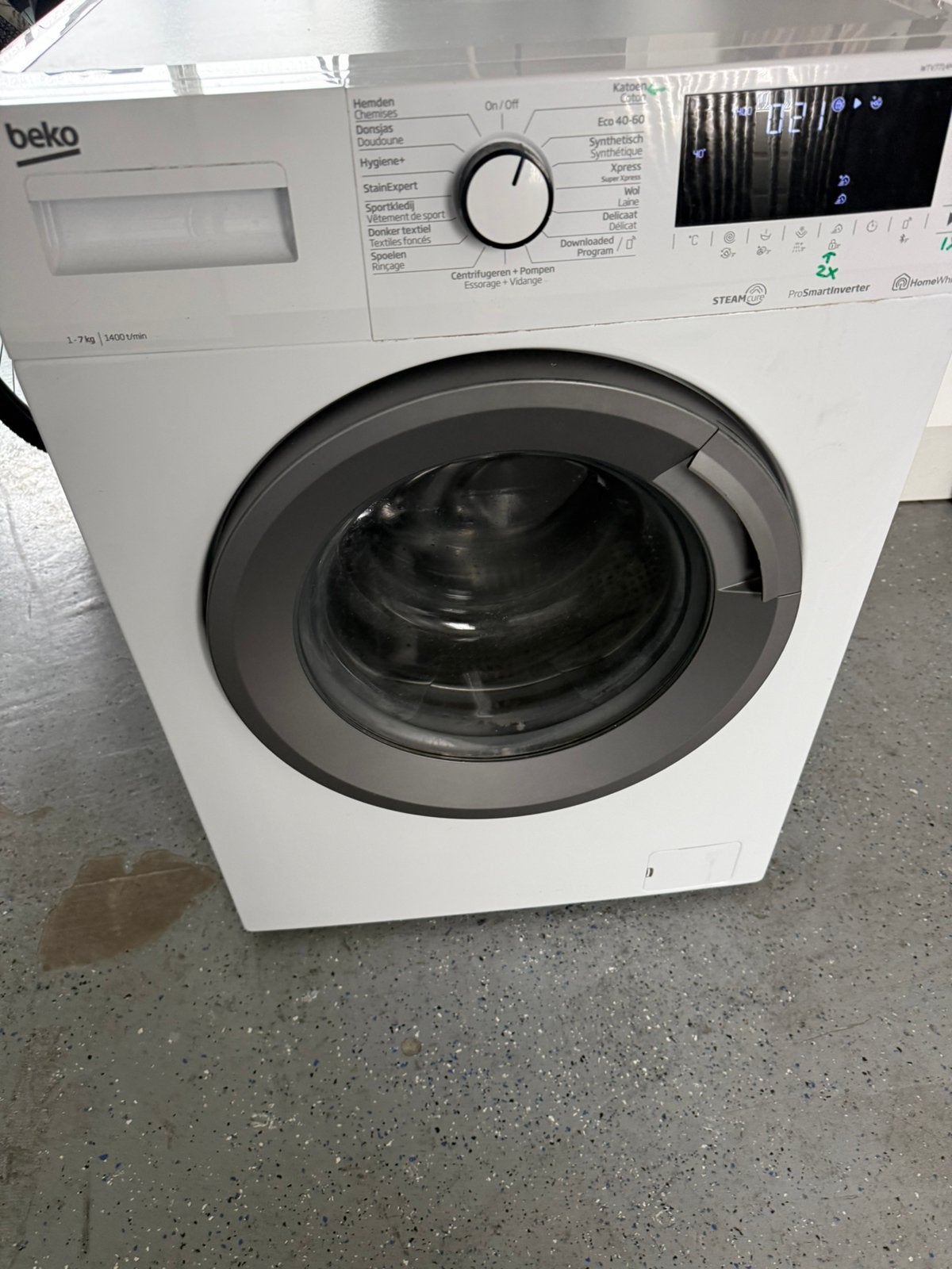 Beko wasmachine, Ophalen, Gebruikt, Minder dan 85 cm, Voorlader