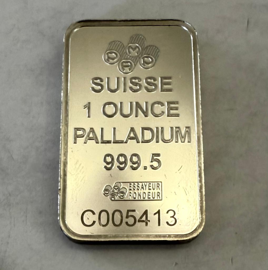 1 ounce Palladium / PAMP Suisse / Lady Fortuna / 999,5 Palla, Postzegels en Munten, Edelmetalen en Baren, Ophalen of Verzenden