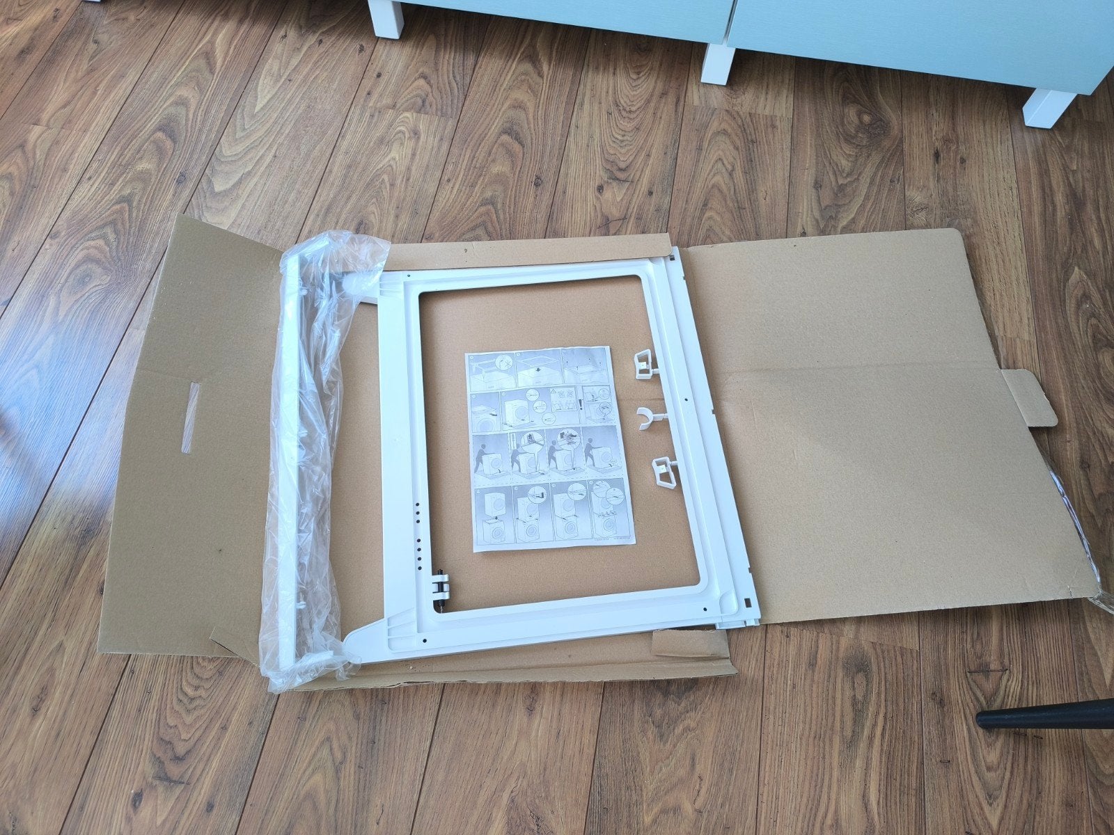 Tussenstuk voor wasmachine en droger - Nieuw in doos, Witgoed en Apparatuur, Onderdelen en Toebehoren, Ophalen, Nieuw
