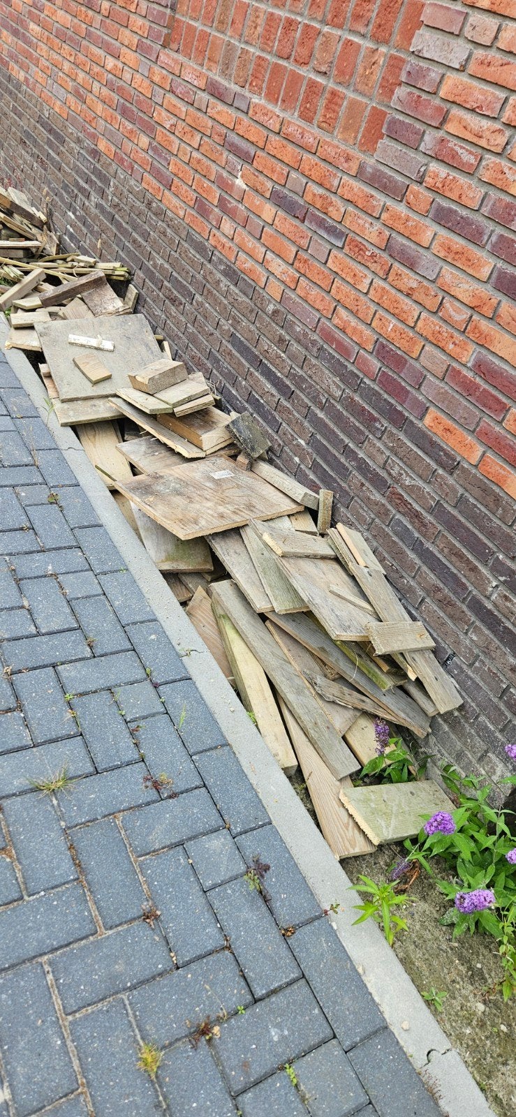 (Brand) hout Gratis, Ophalen, Gebruikt, Minder dan 25 mm, Balk