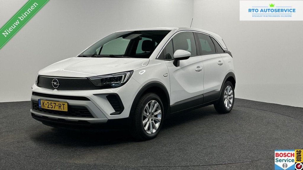Opel Crossland 1.2 Turbo Elegance CAMERA NAVI ECC CARPLAY CR, Auto's, Opel, Bedrijf, Te koop, Crossland X, ABS, Achteruitrijcamera