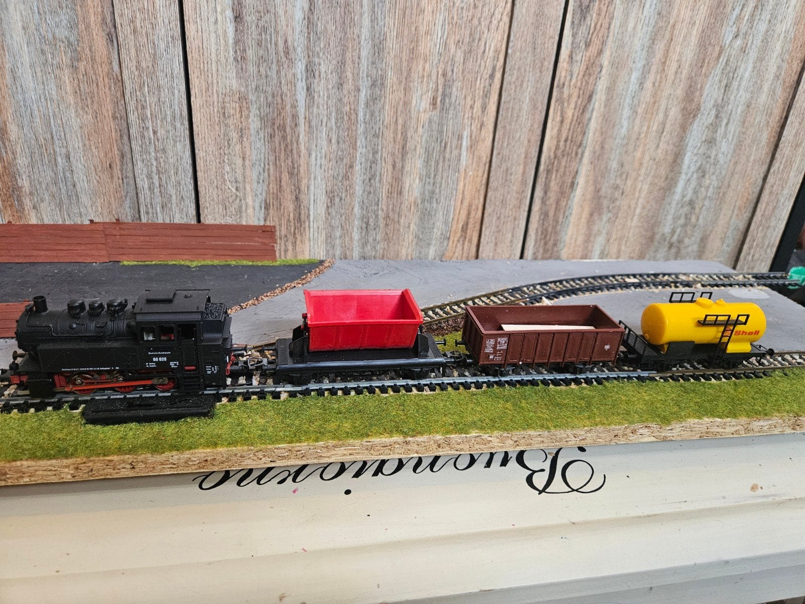 Roco Locomotief met 3 Wagons - Treinset, Ophalen, Gebruikt, Treinset, Roco