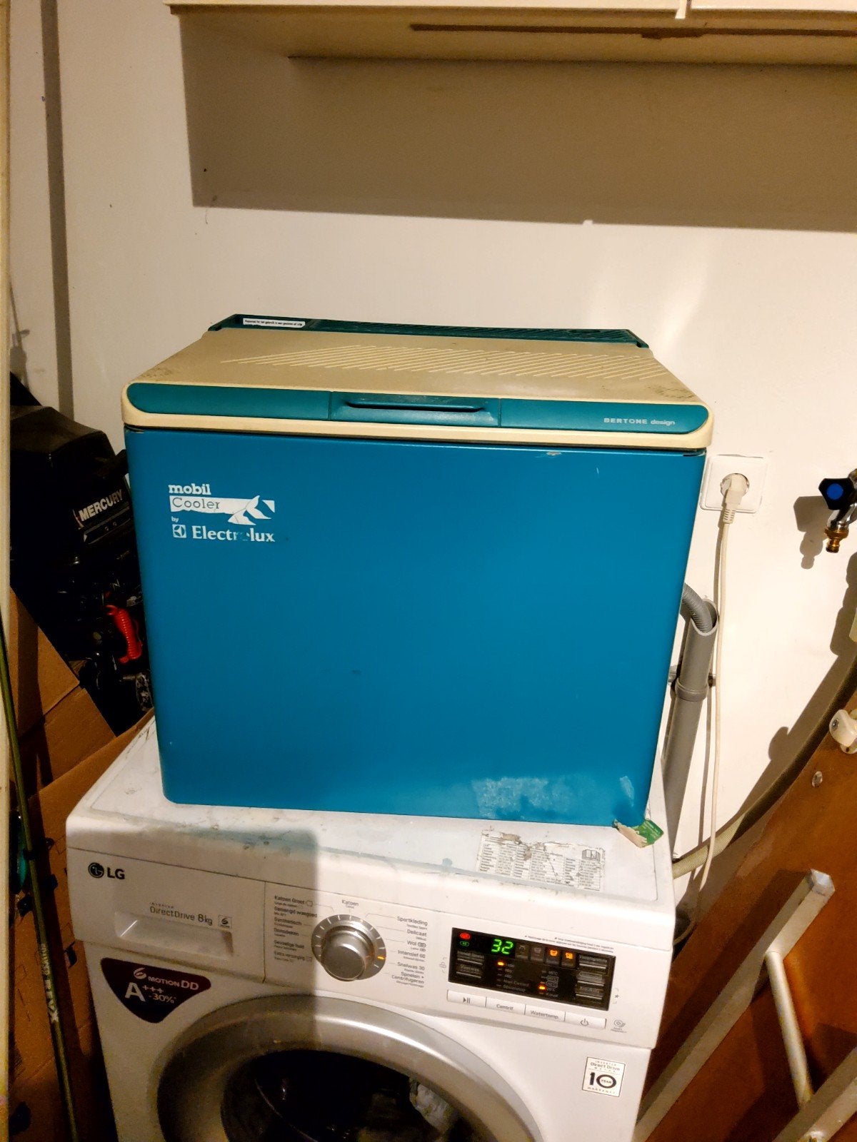 Electrolux Mobil Cooler RC 1600 EG Koelbox - Gas/230V/12V, Ophalen