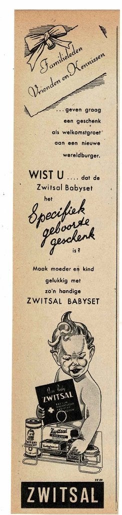 Een geboorte geschenk is ZWITSAL BABYSET 1950, Verzenden, Zo goed als nieuw, Overige typen