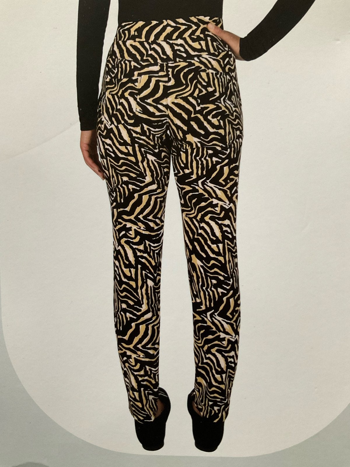 Nieuwe Zebraprint broek XL, Ophalen of Verzenden, Nieuw, Zwart, Lang