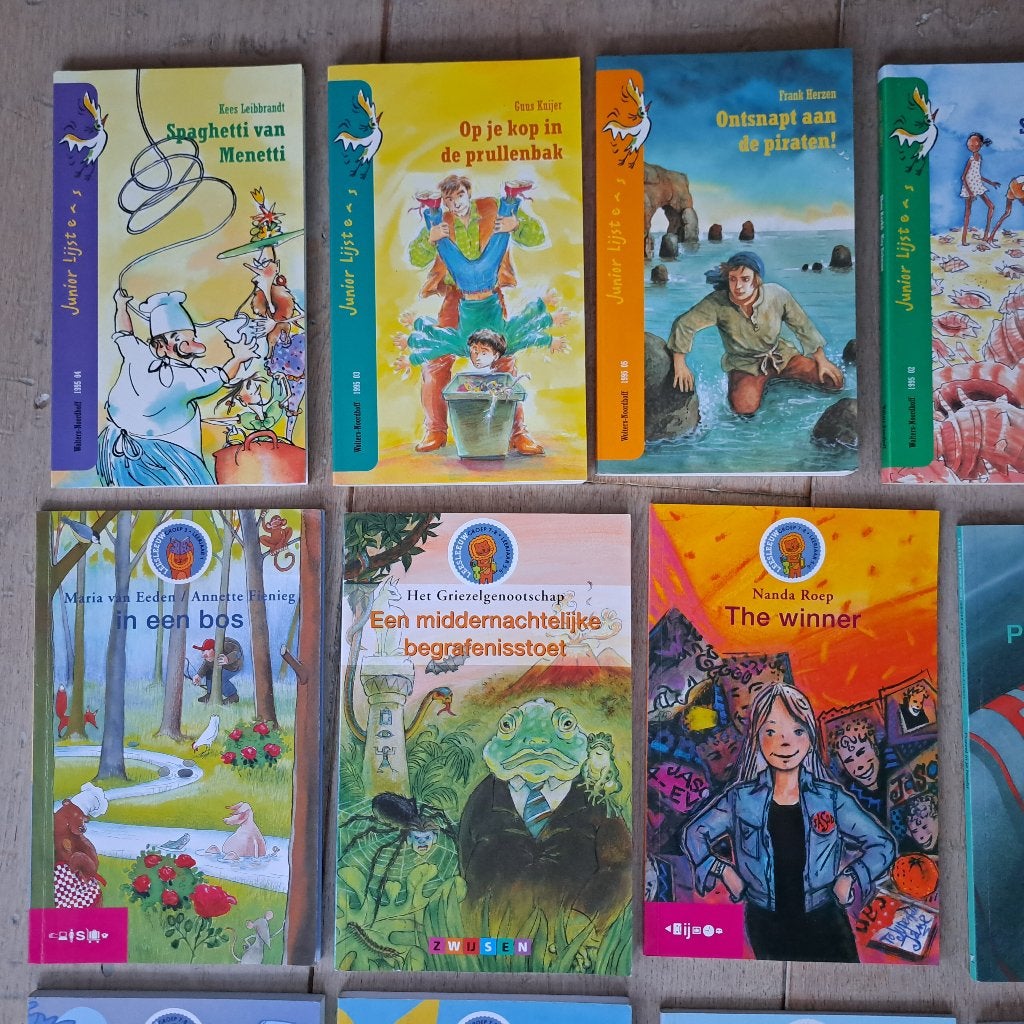 KOOPJE 20x Leesleeuw boekje lezen leesplezier groep 3 - 8, Ophalen of Verzenden, Zo goed als nieuw, Fictie algemeen
