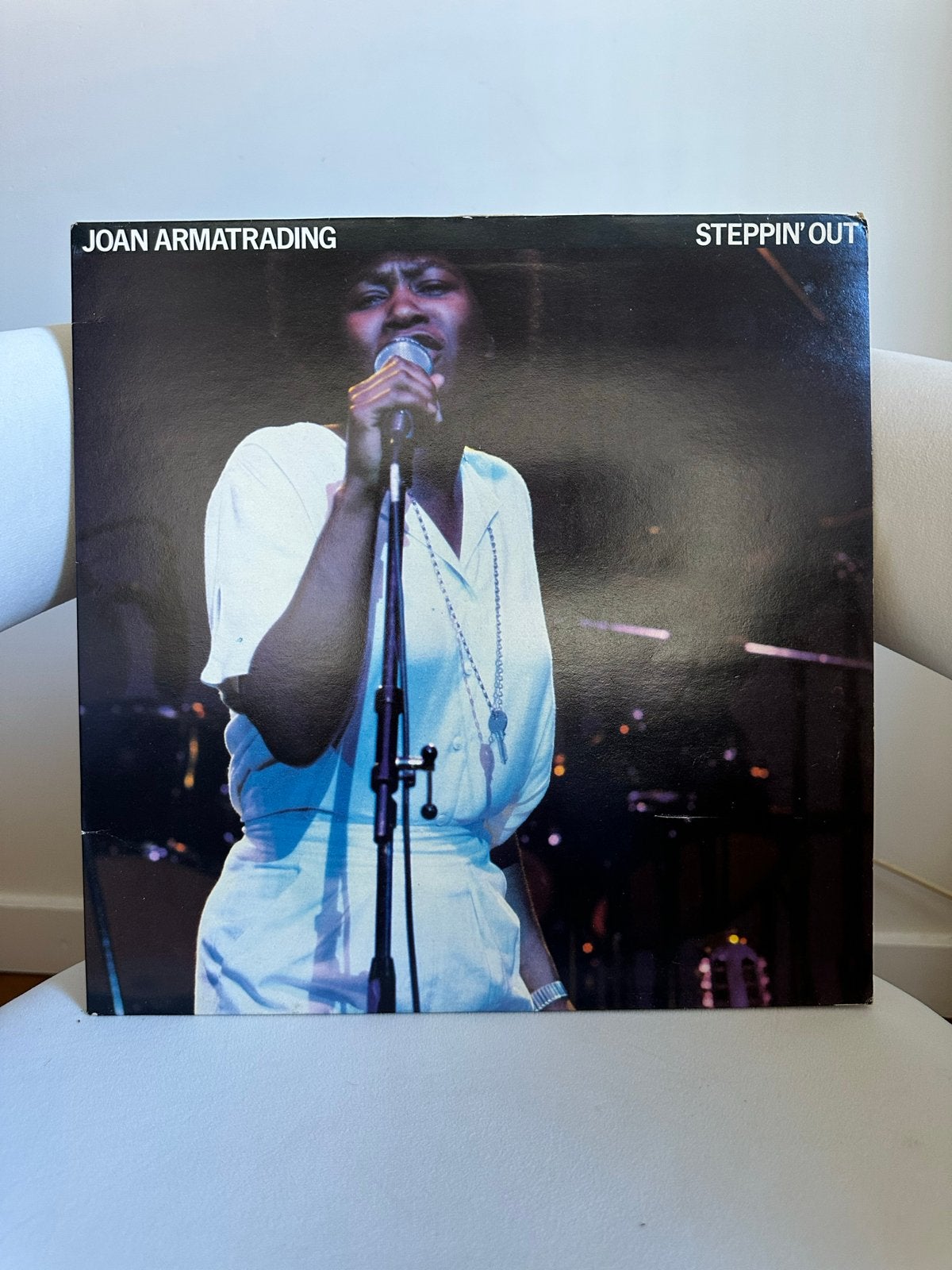 Joan Armatrading - Steppin' Out LP (1979), Cd's en Dvd's, Ophalen, LP, Gebruikt, Pop