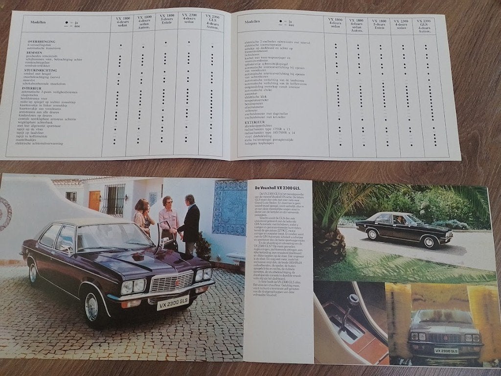 Vauxhall VX sedan en estate autofolder, Ophalen of Verzenden, Nieuw, Overige merken