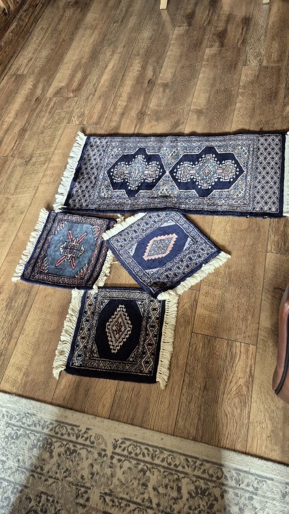 Carpets orginele handgemaakte WW Bouchara, Ophalen of Verzenden, Zo goed als nieuw, Rechthoekig