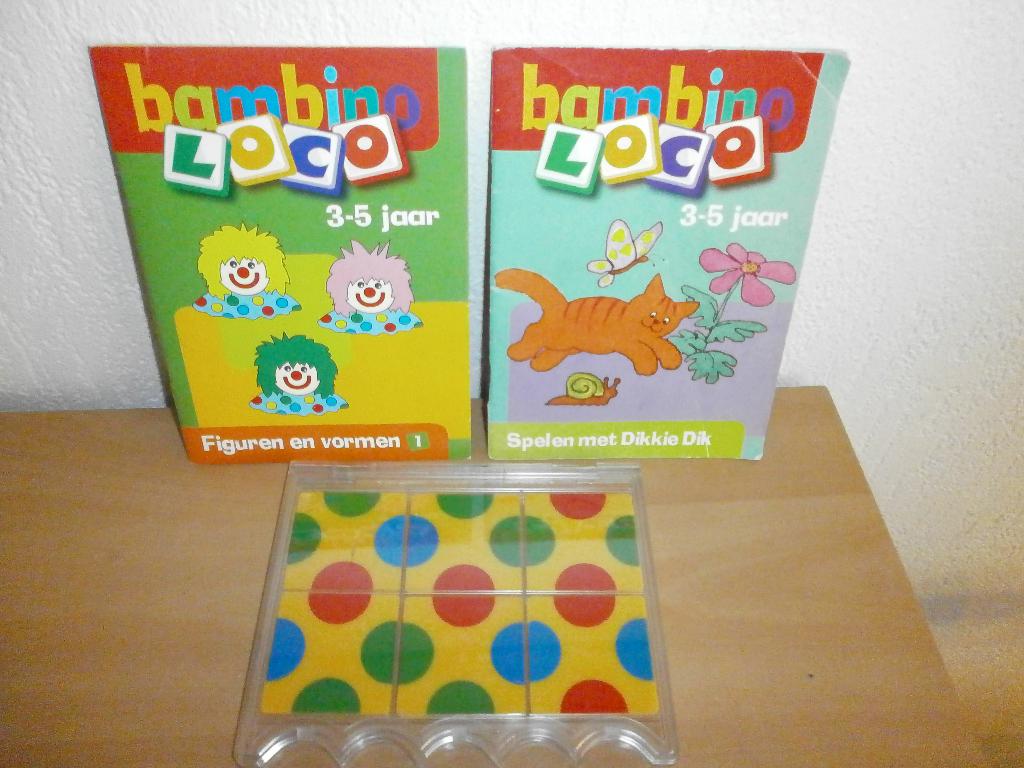 Loco Bambino basisdoos met 2 oefenboekjes, Ophalen of Verzenden, Zo goed als nieuw, Puzzelen