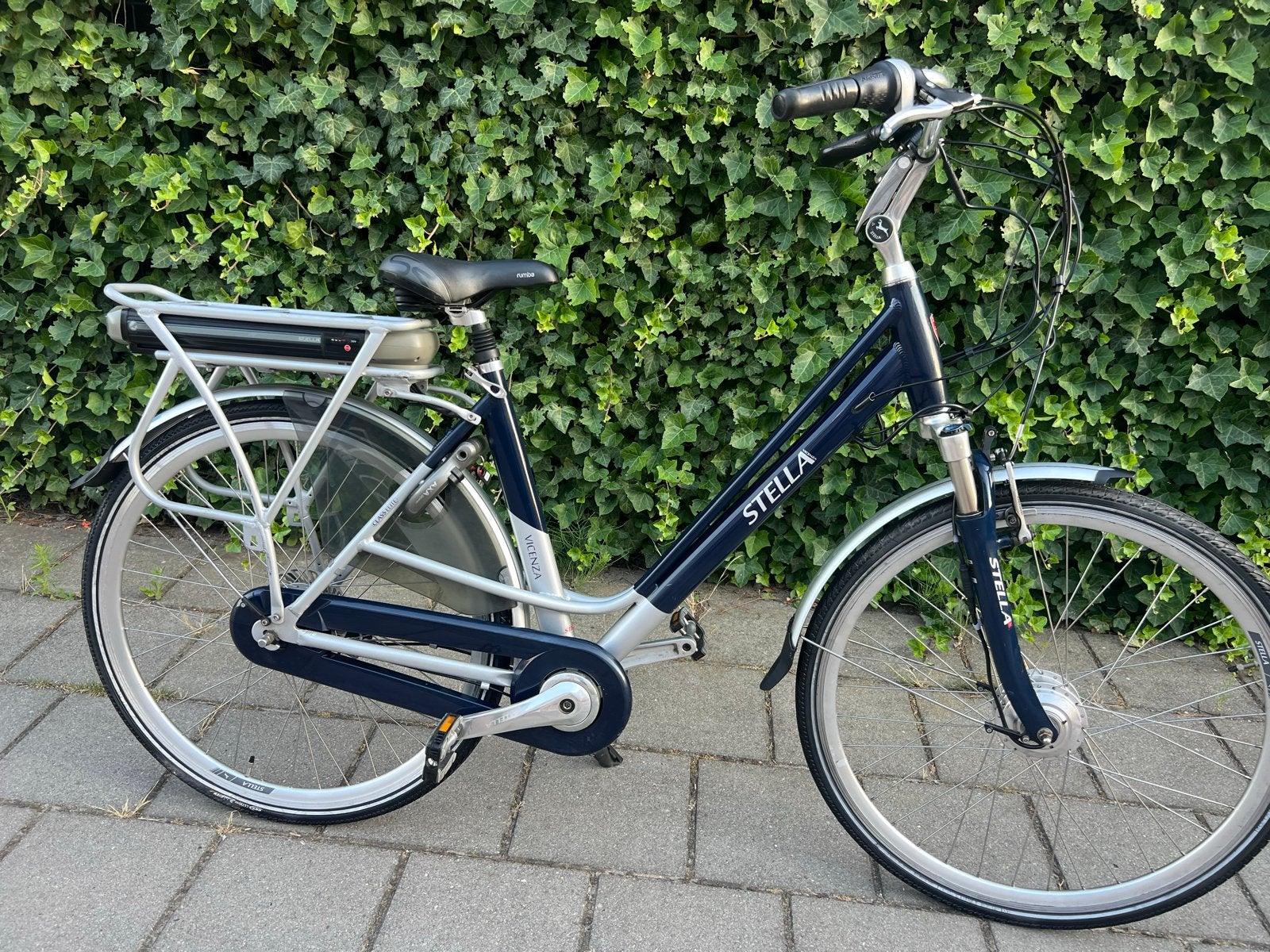 Stella Vicenza elektrische fiets - Weinig kilometers, Gebruikt, 51 tot 55 cm, 50 km per accu of meer, Ophalen