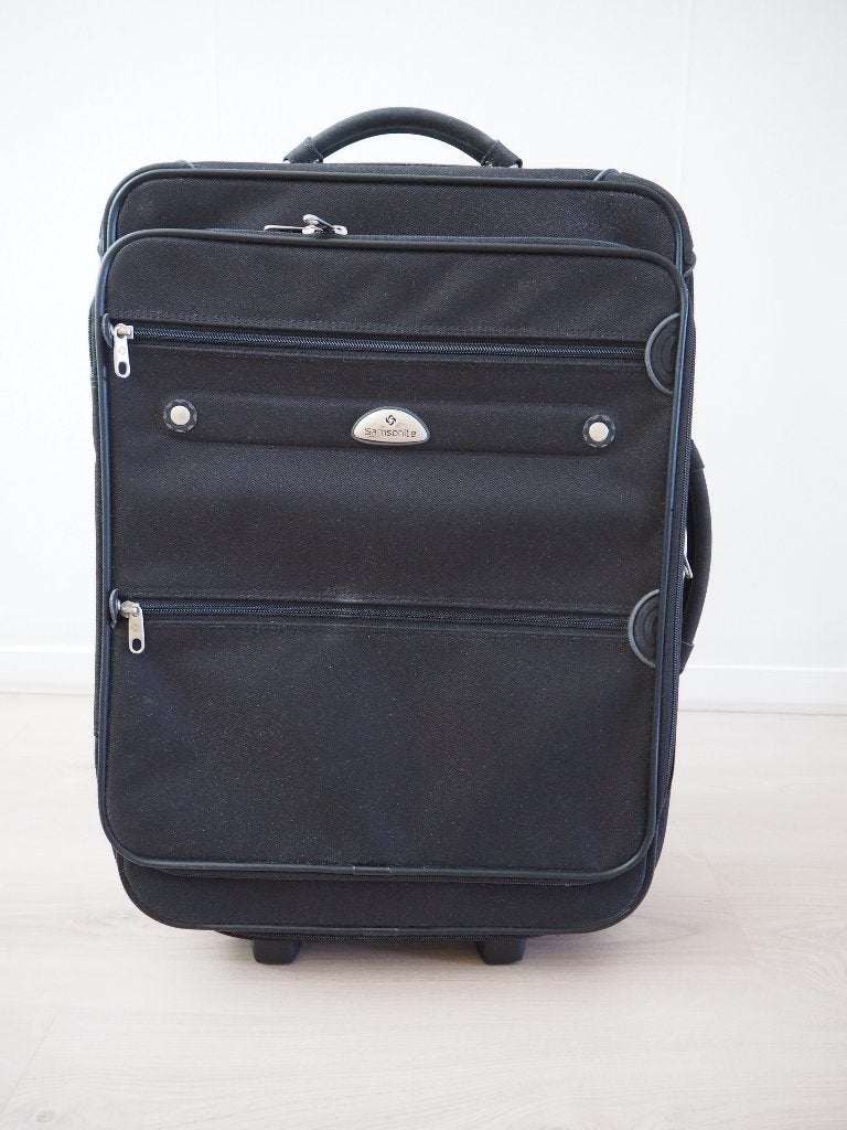 Samsonite koffer met 2 wielen, Ophalen, Overige materialen, Wieltjes, Gebruikt
