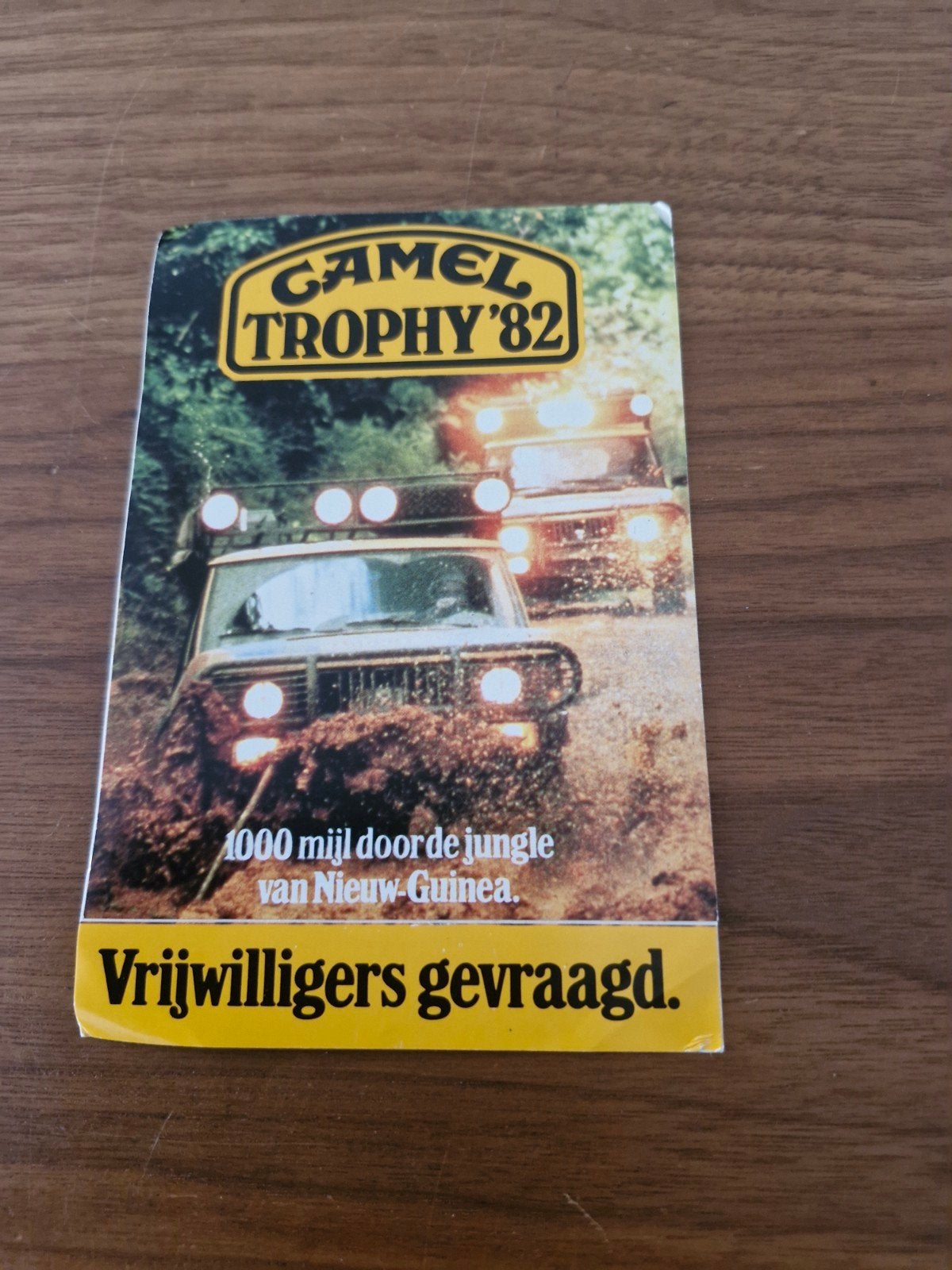 879 Camel Trophy '82 Sticker - 15 x 10 cm, Verzamelen, Ophalen of Verzenden, Nieuw