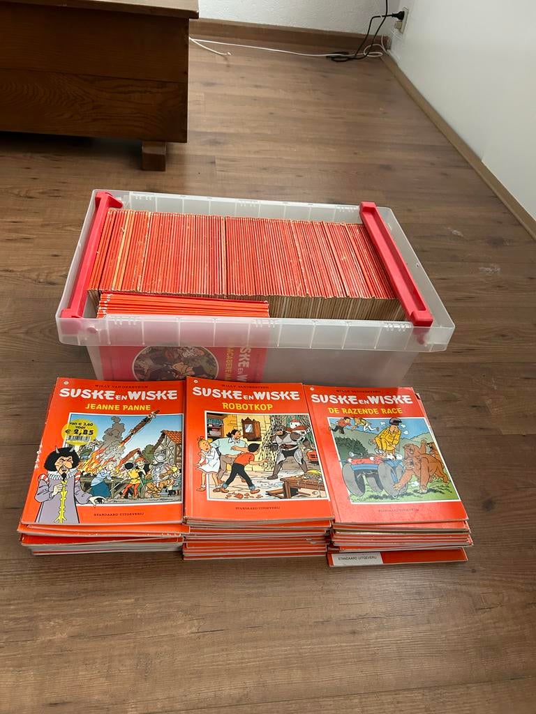 Grote verzameling Suske en Wiske albums (meer dan 200), Meerdere stripboeken, Ophalen, Gelezen