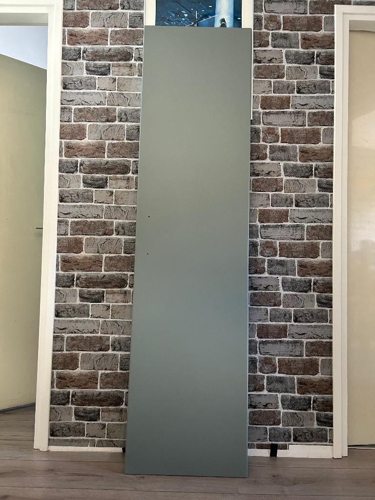 IKEA Reinsvoll Deur Grijsgroen 50x195 (NIEUW) Kastdeur Kast, Ophalen, Nieuw, 50 tot 100 cm, Minder dan 25 cm
