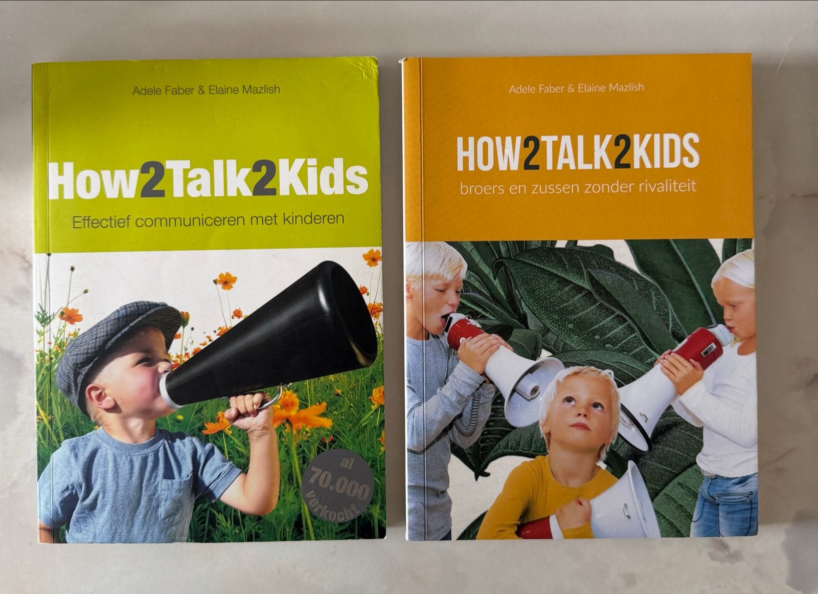 How2Talk2Kids Boeken: Effectief Communiceren & Broers/Zussen, Boeken, Ophalen of Verzenden, Zo goed als nieuw, Opvoeding tot 6 jaar