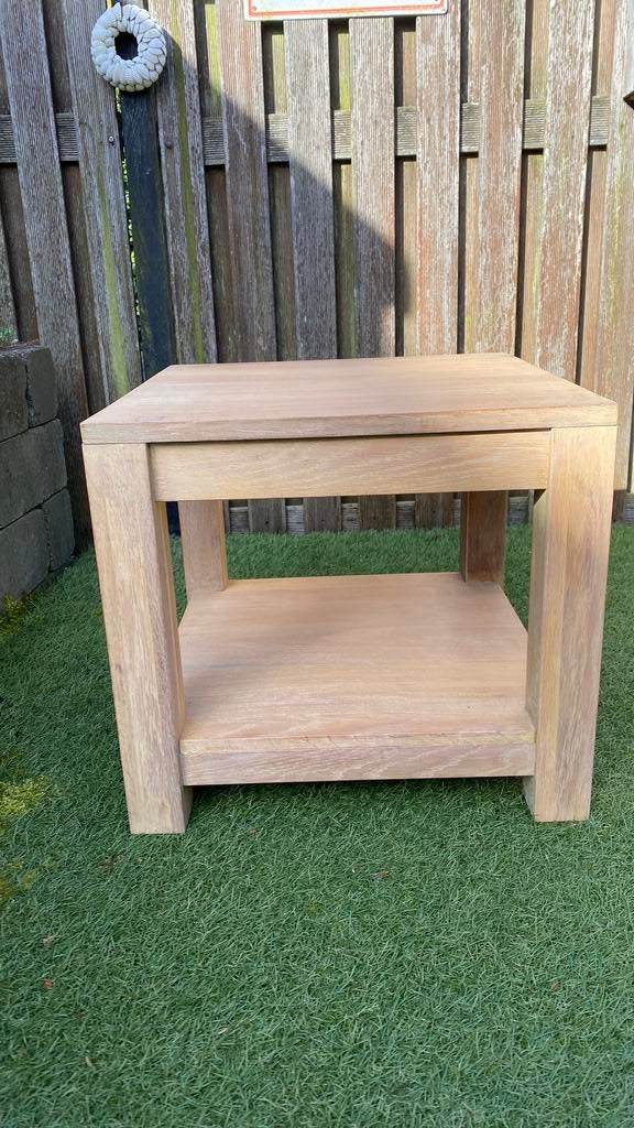 Bijzet tafels, Huis en Inrichting, Tafels | Sidetables, Ophalen, Gebruikt, 50 tot 100 cm, 25 tot 50 cm