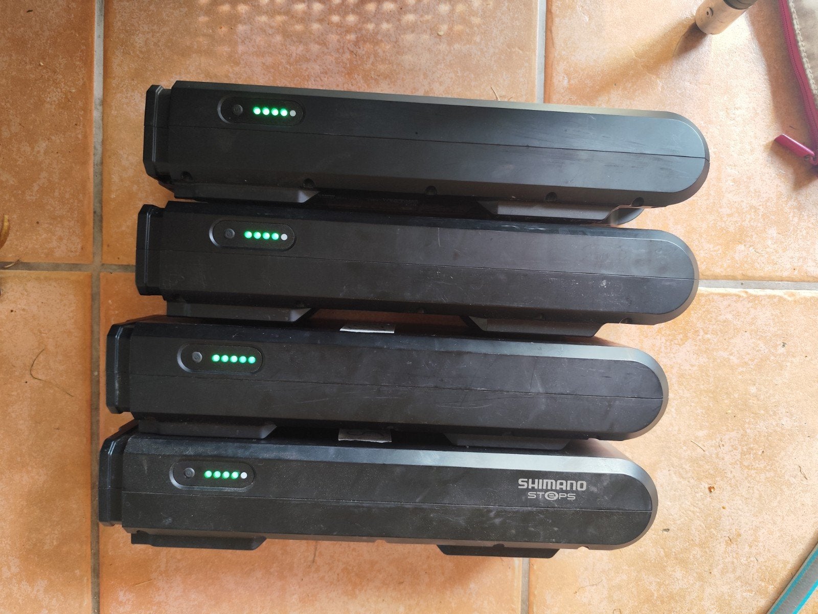 Shimano Steps BT6000 accu, 4 stuks. PST 175 EURO, Ophalen of Verzenden