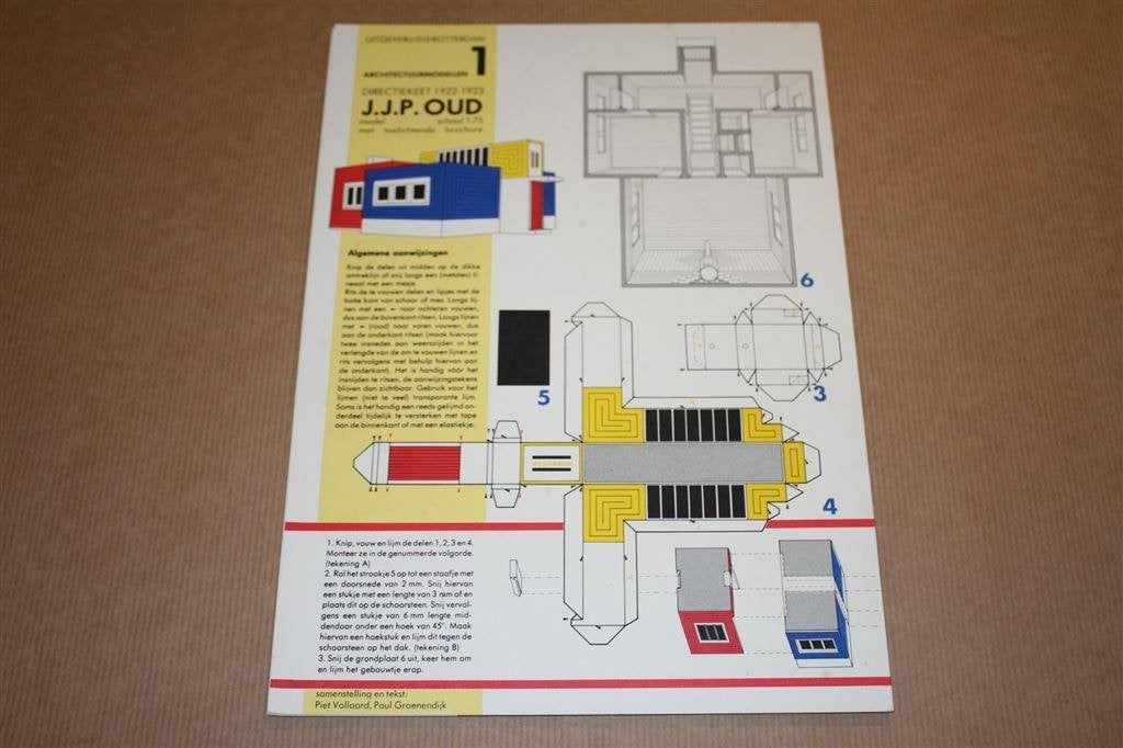 Architectuurmodellen - Directiekeet - J.J.P. Oud !!, Ophalen of Verzenden, Zo goed als nieuw, Architecten