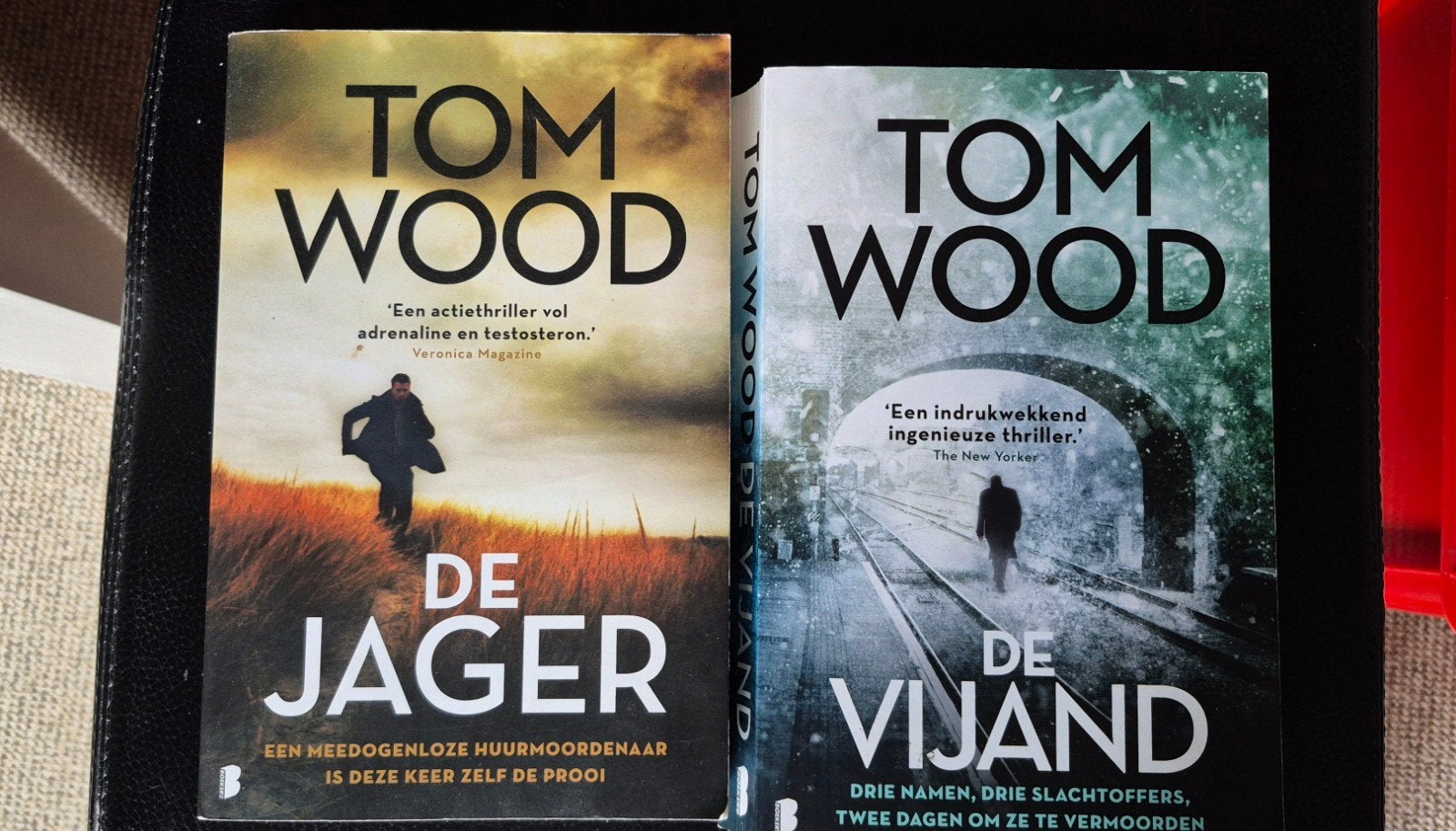 Tom Wood: de jager en de vijand, Ophalen of Verzenden, Gelezen