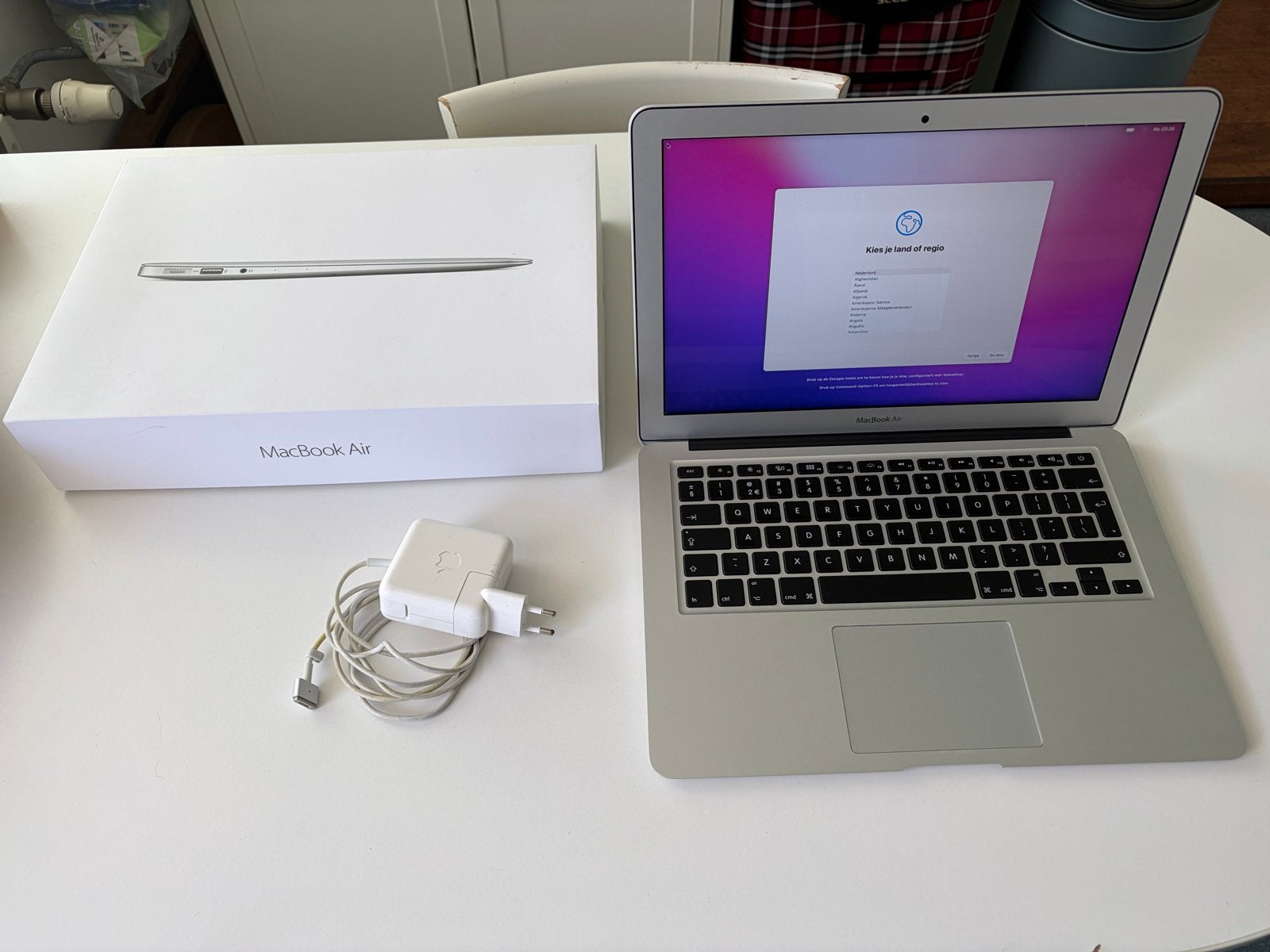 MacBook Air 13 inch - Zo goed als nieuw, Computers en Software, Ophalen, Qwerty, 13 inch, Zo goed als nieuw
