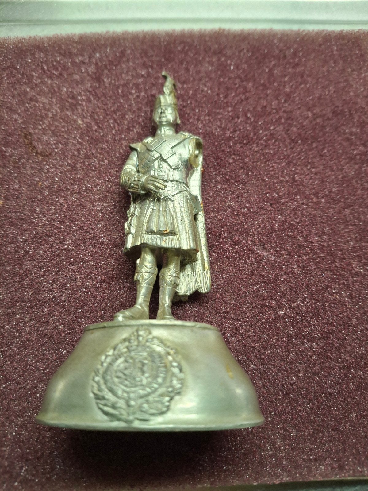tinnenbeeldje hoogte 12cm, Ophalen of Verzenden