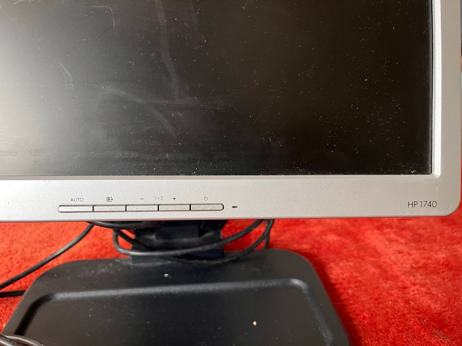 HP 1740 17-inch LCD Monitor - Gebruikt, Computers en Software, Monitoren, Kantelbaar, Ophalen of Verzenden, LED, 60 Hz of minder
