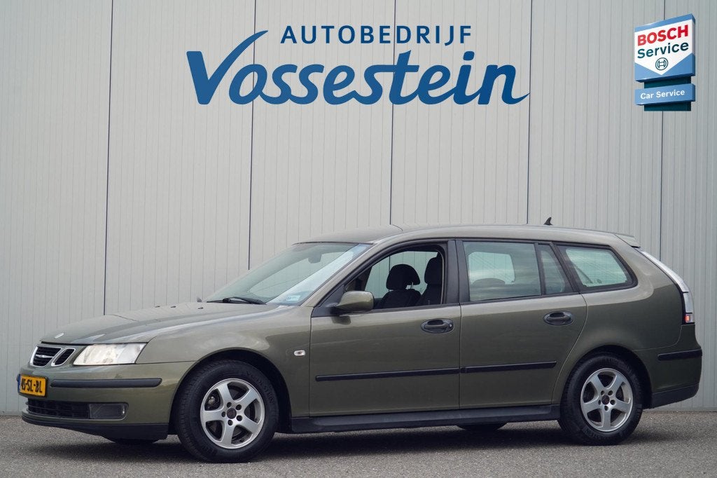 Saab 9-3 Sport Estate 1.8t Linear / NL-Auto / Automaat / Tre, Auto's, Saab, 1998 cc, Stof, Gebruikt, Zwart