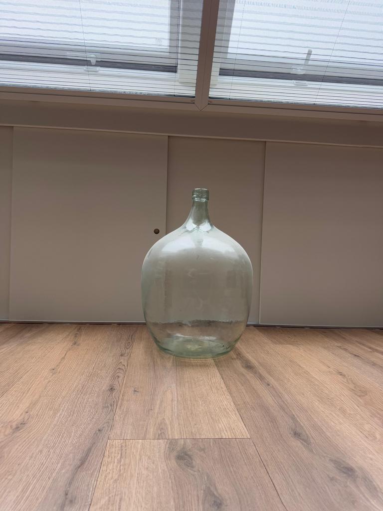 Grote brocante gistfles / mandfles, Antiek en Kunst, Curiosa en Brocante, Ophalen