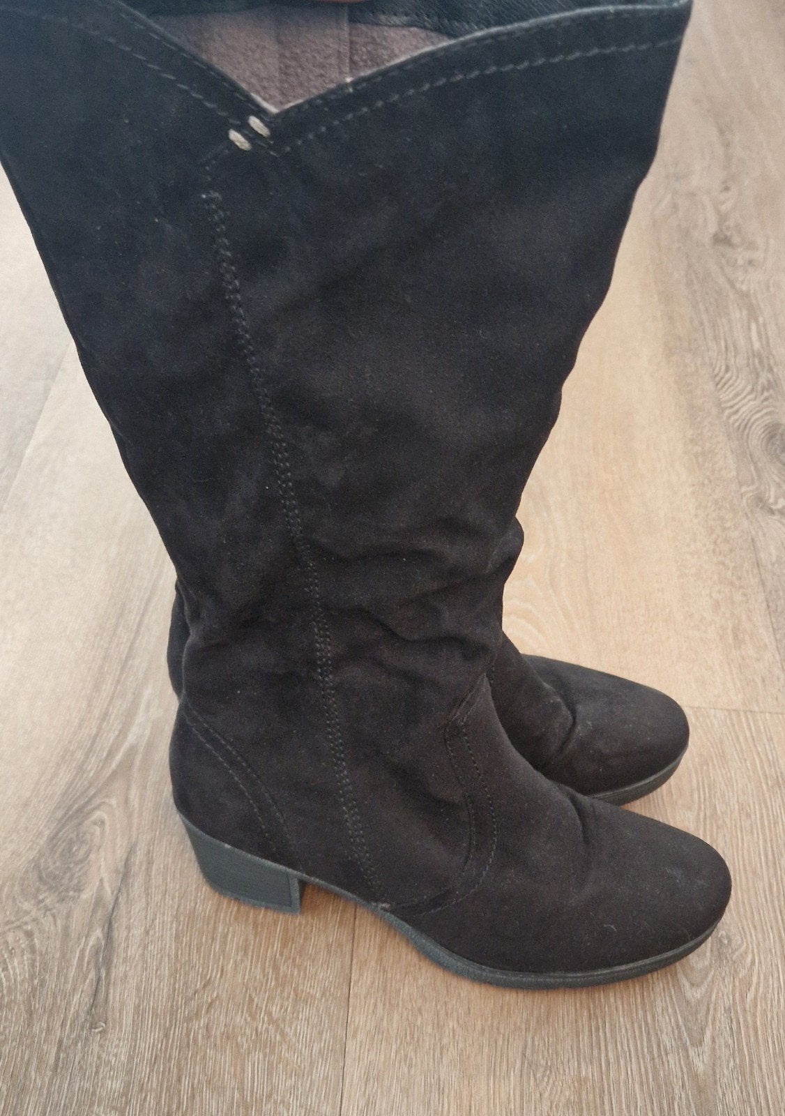dames laarzen, Kleding | Dames, Ophalen, Zo goed als nieuw, Zwart, Hoge laarzen